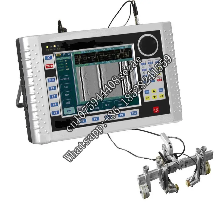 2 channels Digital TOFD Ultrasonic Flaw Detector TOFD-410