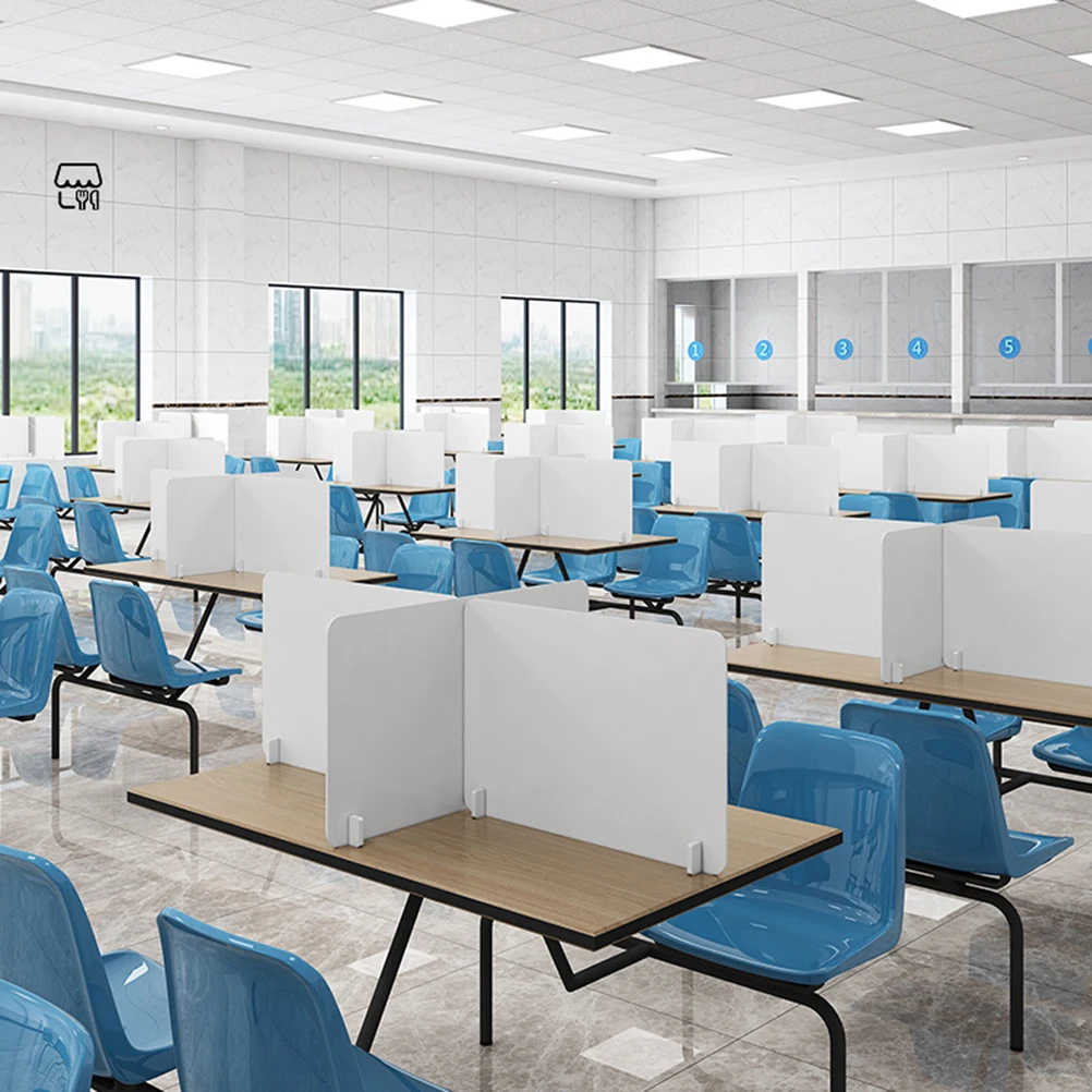 

1 шт., изоляционная доска с защитой от спрея, разделитель обеденного стола для школы, столовой, ресторана, легко чистится, водонепроницаемая сегментация