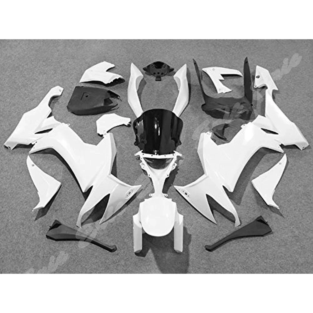 Unpainted Injection Body Work Race Fairing Set Kit For Kawasaki Ninja ZX-10R 2008 2009 2010