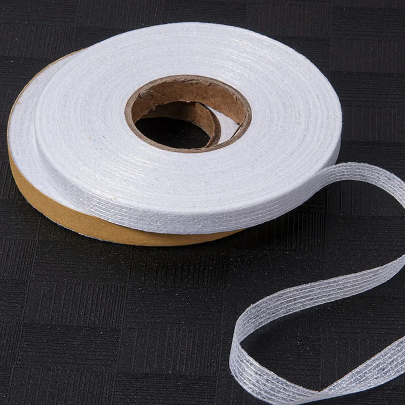 2 Rolls Adhesive Interlining Single-sided Fusible For DIY Cloth Dolls Easy Iron On Sewing Patchwork Fabric Material 100Yard/roll