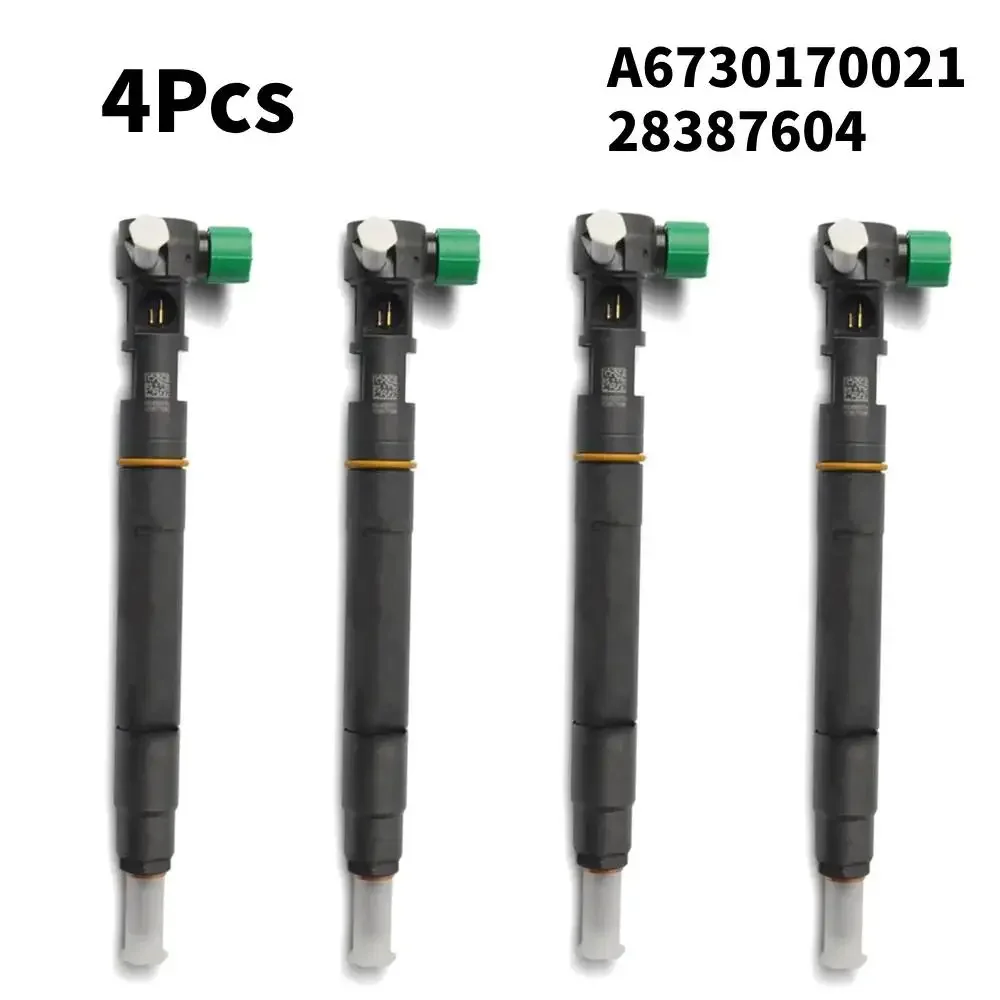 

4X A6730170021 Diesel Fuel Injector 28387604 For SsangYong Tivoli 1.6XDi 2015