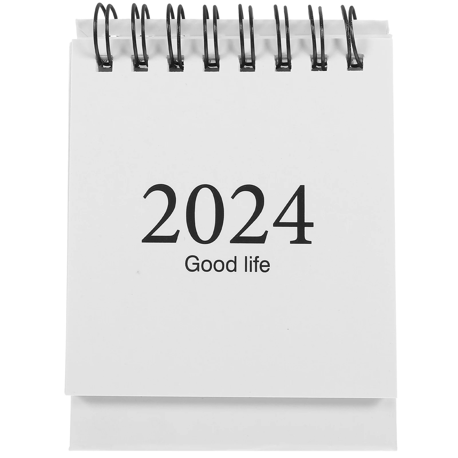 

Desktop Calendar Mini Cute Coil Small Calendars Aesthetic White for Stand Office
