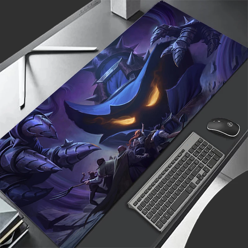 Mousepad Computer Gaming Accessories Keyboard Pad Office Rubber Mouse Pad Decoracion Desk L-league Of Legends Veigar Mouse Mat