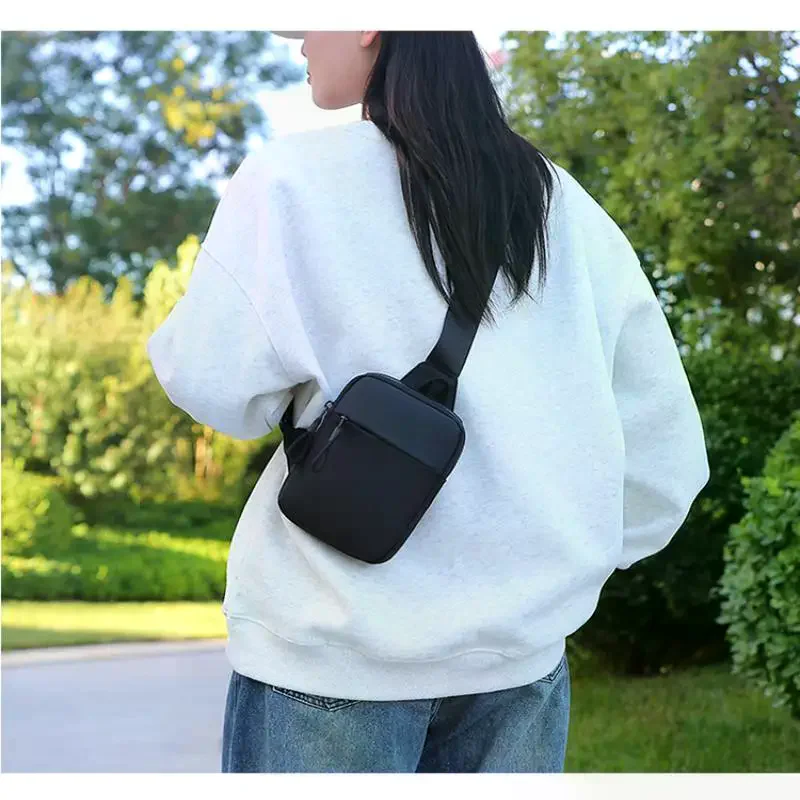 Functional Crossbody Bag with Built-in Phone Pouch for Men and Women Lightweight and Practical