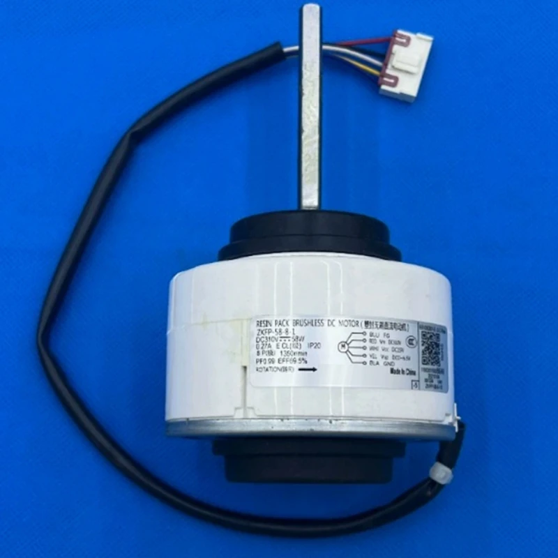 WZDK58-38G Air Conditioning DC Fan Motor DC310V 8P 58W Brushless Motor Air Conditioner Repair Parts