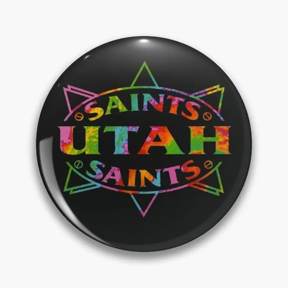 Юта Сэйнтс 90-е британская бриллиантовая брошь на пуговицы ювелирный аксессуар индивидуальная брошь модные значки на лацкан