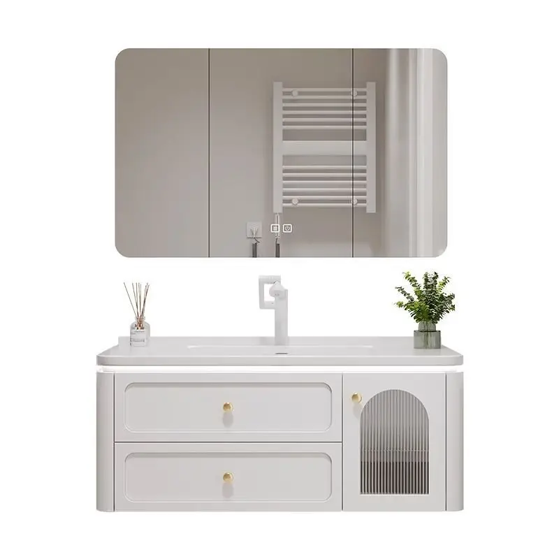 

Bathroom Cabinet, Ceramic, One, Toilet, Combination, Cream Wind, Wash Table, French