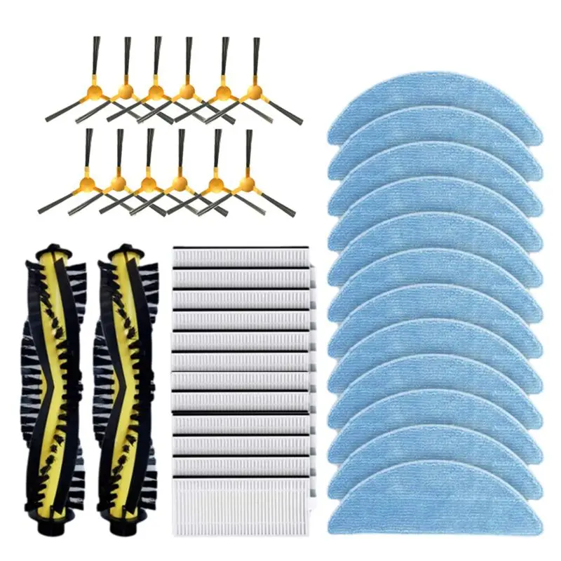 

Запасные части A38T для Mamibot EXVAC650, EXVAC660, EXVAC680S, EXVAC880 - основная щетка, боковые щетки, салфетки для мытья, фильтры, запчасти