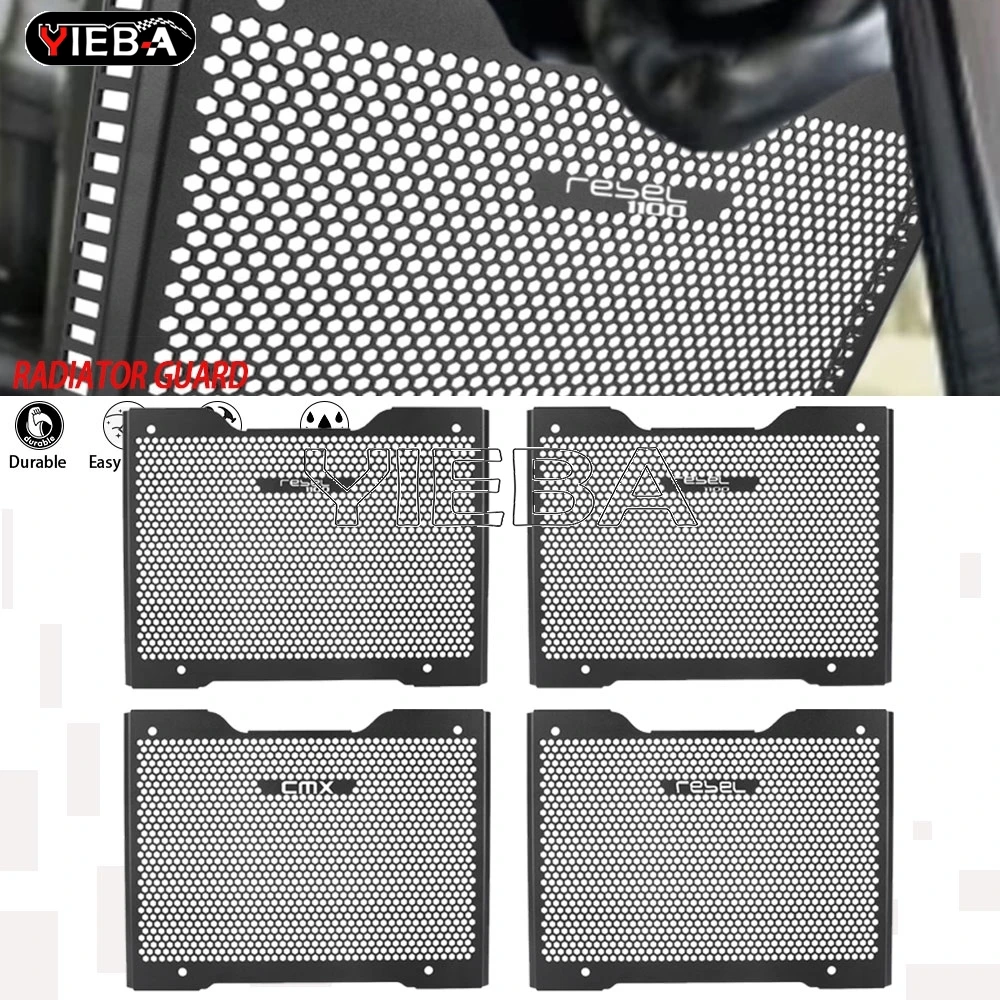 

2025 CMX1100 Radiator Grille Guard Cover Protection Protector FOR HONDA Rebel1100 DCT REBEL1100 CMX 1100 DCT 2021 2022-2026 2024