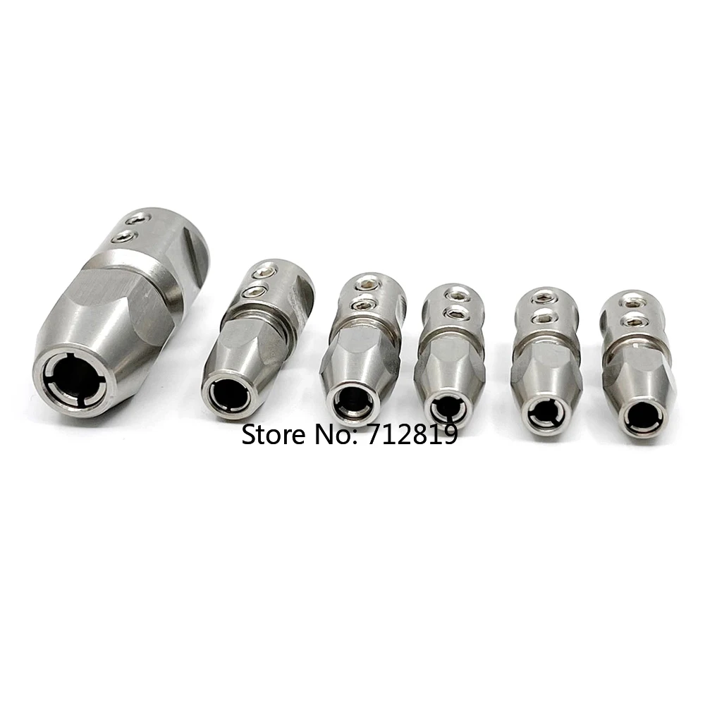 Rc Boat CNC Flexible Hex Coupling Soft Shaft Lock for Motor 3/4/5/8mm Flex Collet Coupler for 3.17/4/4.76/5/6.35mm Motor Shaft