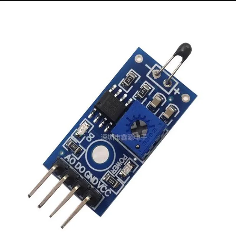 Módulo de sensor térmico de 4 pines, sensor de temperatura, sistema de 4 cables