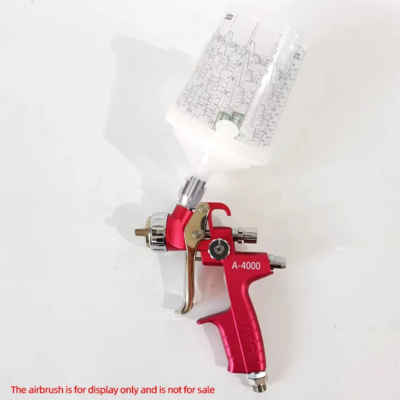 AVALON Spray Gun For SATA Adapter And Mix Cup Air Spray Gun With Quick-Connect Wash-Free Tank Paint Mixing Cup Paint Sprayer