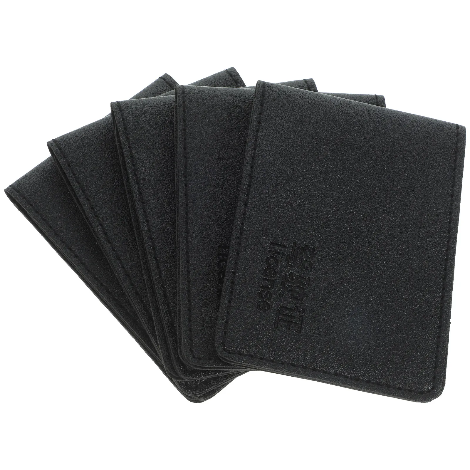 

5Pcs Drive License Holder Card Organizer Large Capacity Credit Id Holder Suitable for Men Women Car Registration Insurance