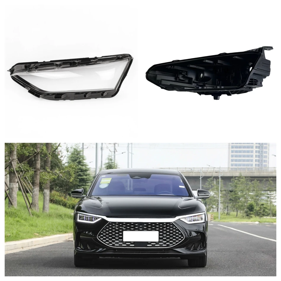 

Для BYD Han DM 2020 2021 2022 2023, автомобильные товары, основание фары, корпус фары, домашний ящик, крышка фары