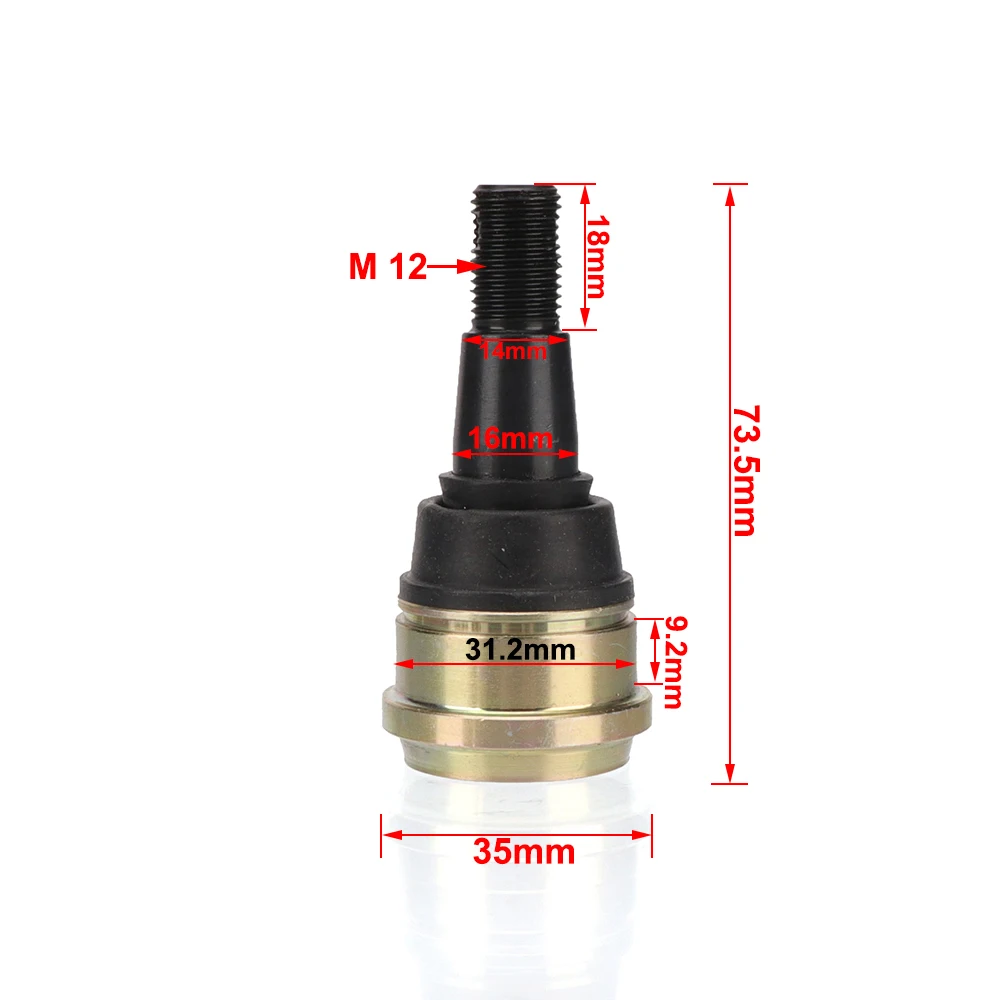 Para Polaris Predator 500 2003 2004 2005 2006 2007 ATV Articulação esférica superior/inferior HI3233BJ132JB