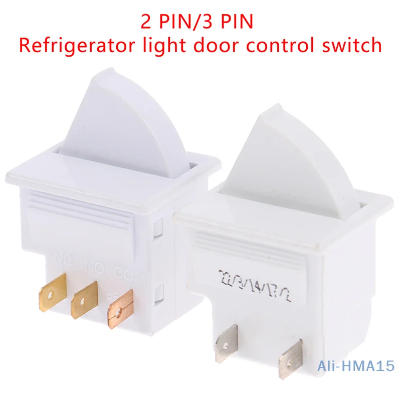 

2-pin/3-pin plug Refrigerator Door Light Switch Parts Control Lighting Compatible With Rongsheng Hisense