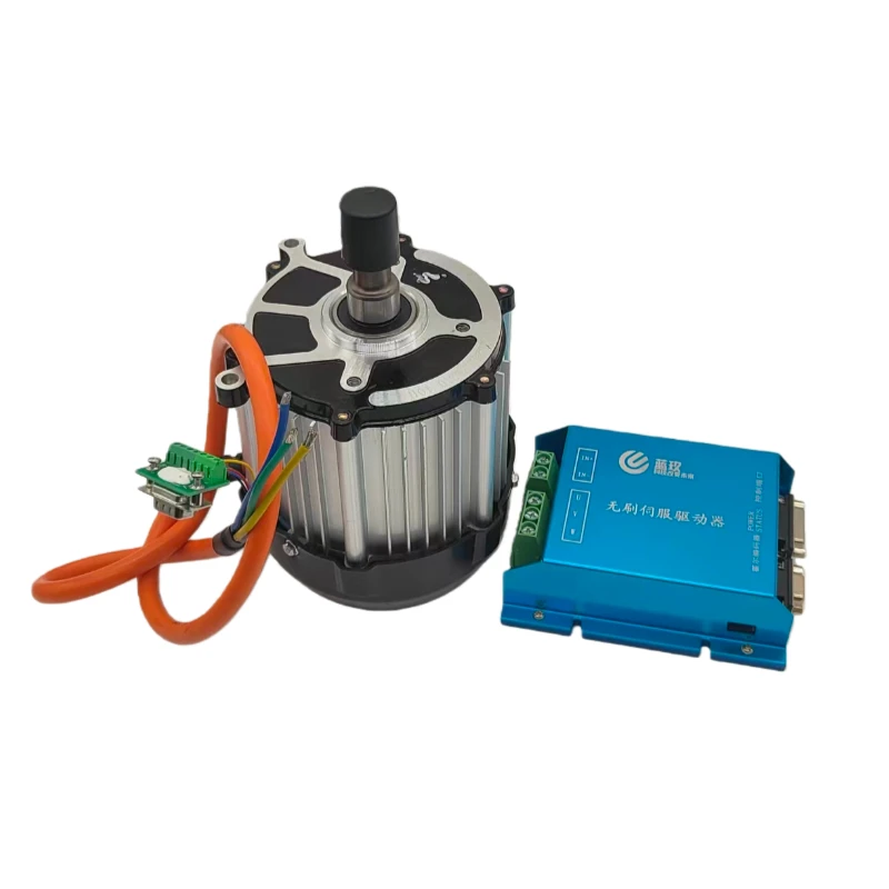 دائم 48 فولت 800 واط 21A فرش السيارات 3000 دورة في الدقيقة وحدة تحكم المحرك للكرسي المتحرك الكهربائي #3
