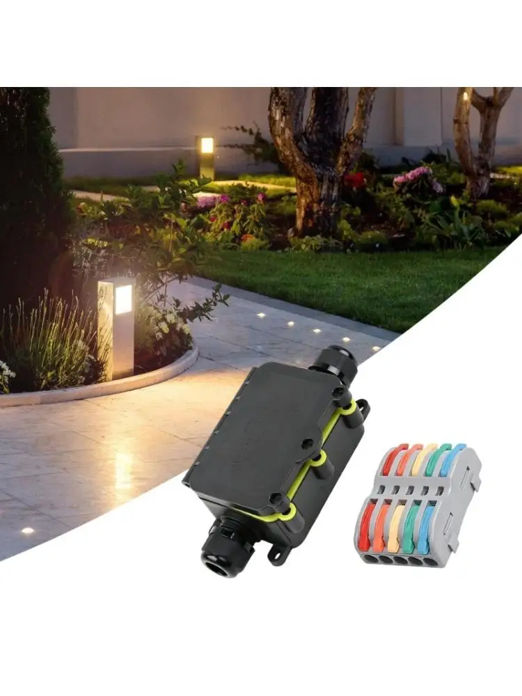 Y1UB Easy Installation Waterproof Electrical Connector With Threaded Locking Design Perfect For Marine & Car Wiring