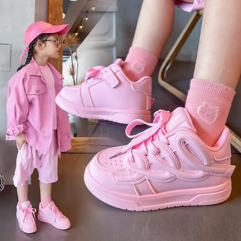 Scarpe da bambina Sneaker Casual per ragazzo scarpe da bambino per ragazza scarpe da bambino suola morbida scarpe da tavola Trend scarpe da bambino