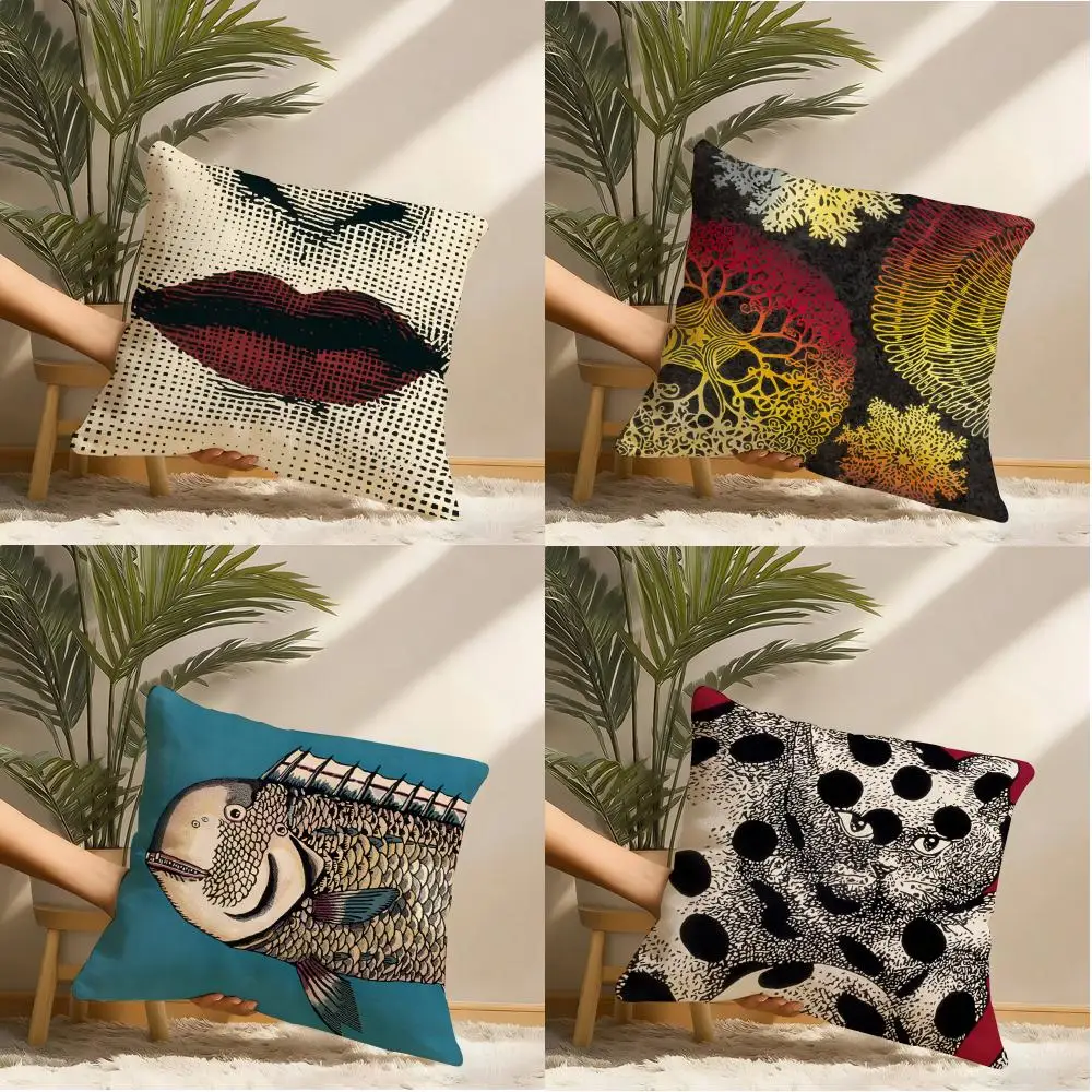 Vintage England Style Figure Pillow Case Pillowcase, Double-sided Printed, Sofa Cushion, Bedroom Headboard Pillow