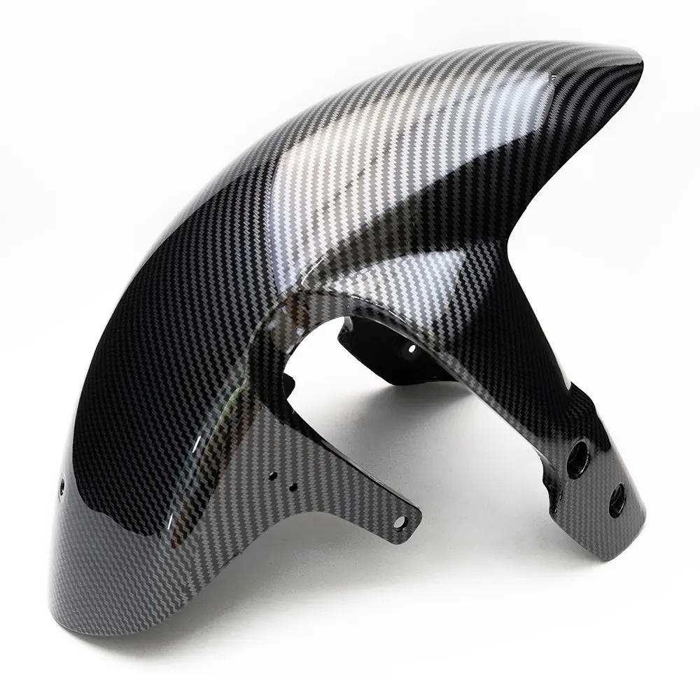 Hydro Dipped Carbon Fiber Finish Front Tire Fender for Suzuki GSXR 600 GSX-R 750 2006-2010 GSX-R1000 2005-2008 K5 K6 K7 K8