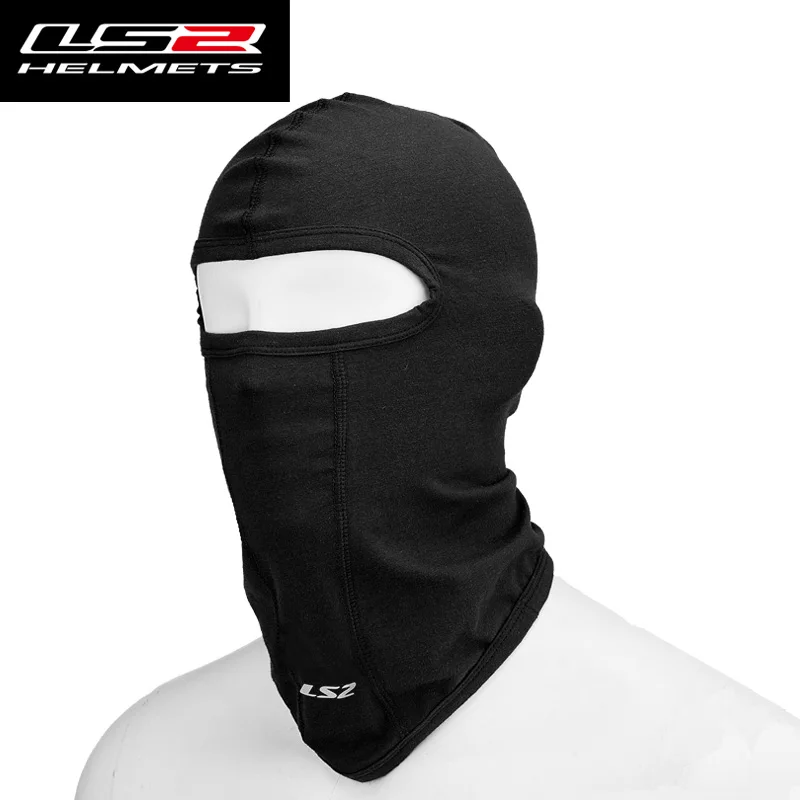 LS2 Original Motorcycle Balaclava Face Mask Men Mesh Breathable Ice Silk Motocross Riding Mask UV Sunscreen Motorcycle Headwear