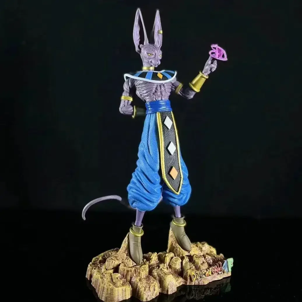 26cm Anime Dragon Ball Z Beerus Figure God of Destruction Beerus Action Figures PVC Statue Collection Model Toys Gifts