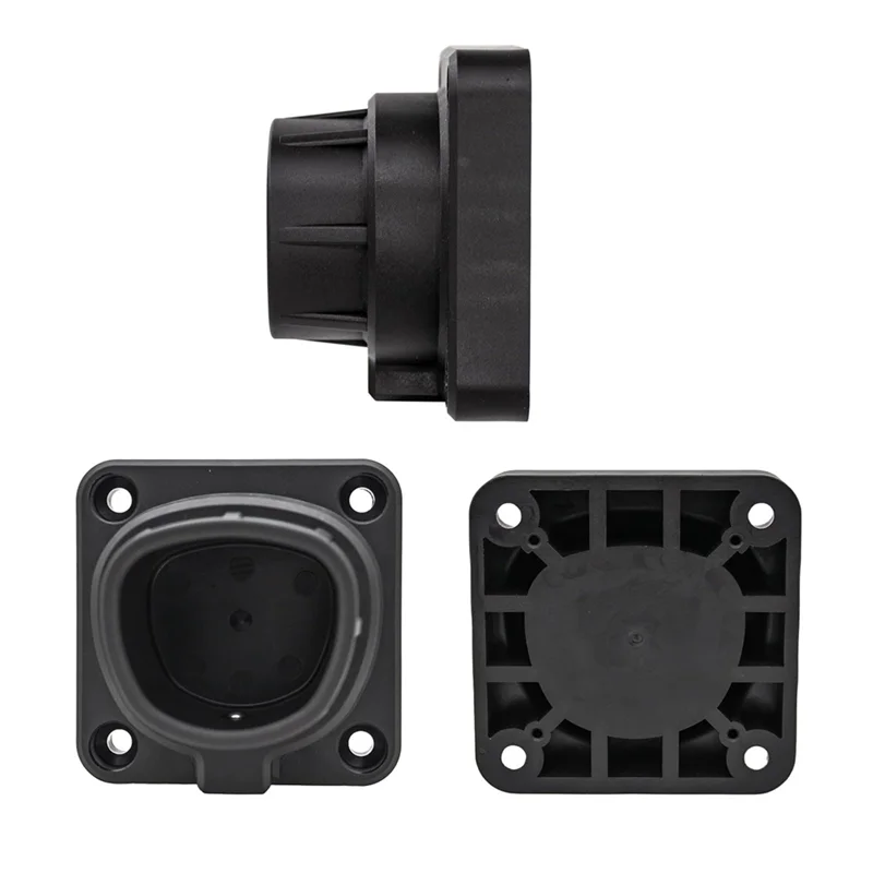 

AA01-EV Charger Nozzle Holster Dock With Automatic Lock And Reinforcing Ribs Wall-Mount For NACS & Tesla Connectors