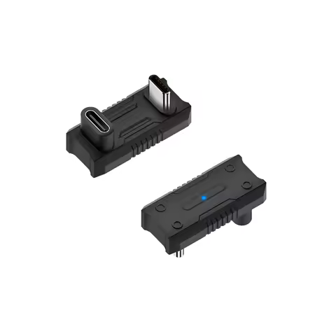 2-10PCS USB Type-C Male To Female Extension Adapter 140W Charging 180 Degree Turn Connector For Steam Deck ROG Ally Game Console