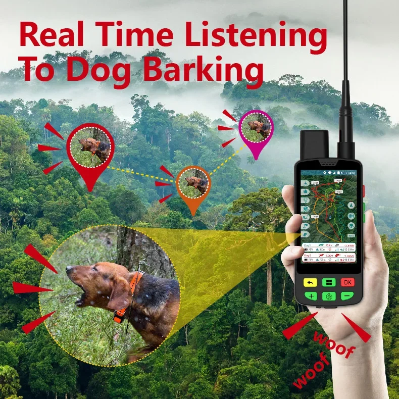 Hound Locator Global Positioning System Universal Long Range Pet Detector