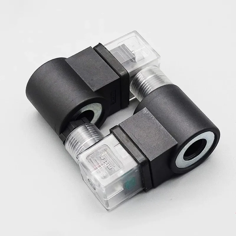 Hydraulic Electromagnetic Valve Plug-in Coil For Electric Forklift Lift Mechanism Inner Hole Diameter13mm Height37mm AC220VDC24V