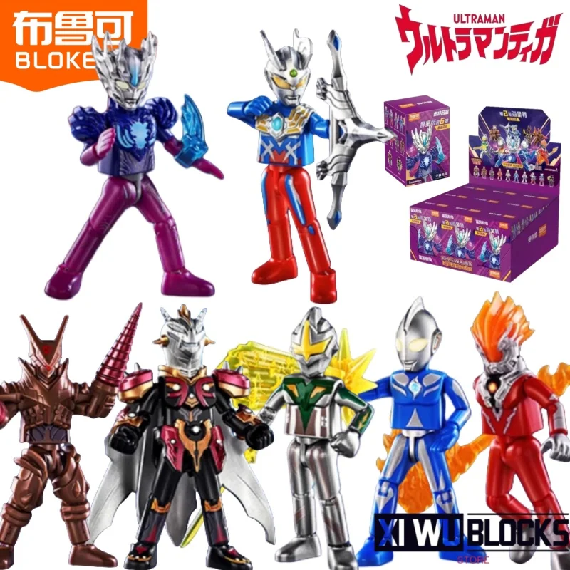 

Строительные блоки BLOKEES Ultraman GALAXY VERSION 6, подвижные модели Ultraman Saga Ultraman Dyna, сборные игрушки, детские подарки