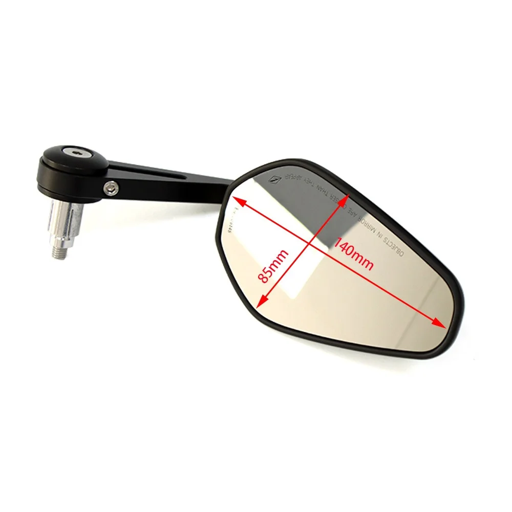For Yamaha XMAX300 Motorcycle Bar End Side Rearview Mirrors Modified Racing Diamond-Shaped HD Rearview Mirror