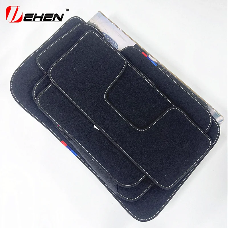 RHD For BMW New1 2 3 4 5 6 7 8series X3 X4 X X6 X7 G20 G26 G30 G32 G05 G80 G82 Foot Mat  Track Fabric Velvet liner
