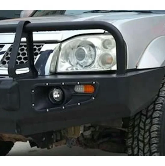 Car Body Parts Auto Front rear Bumper guard bull bar For Nissan Navara D22 rear bumper