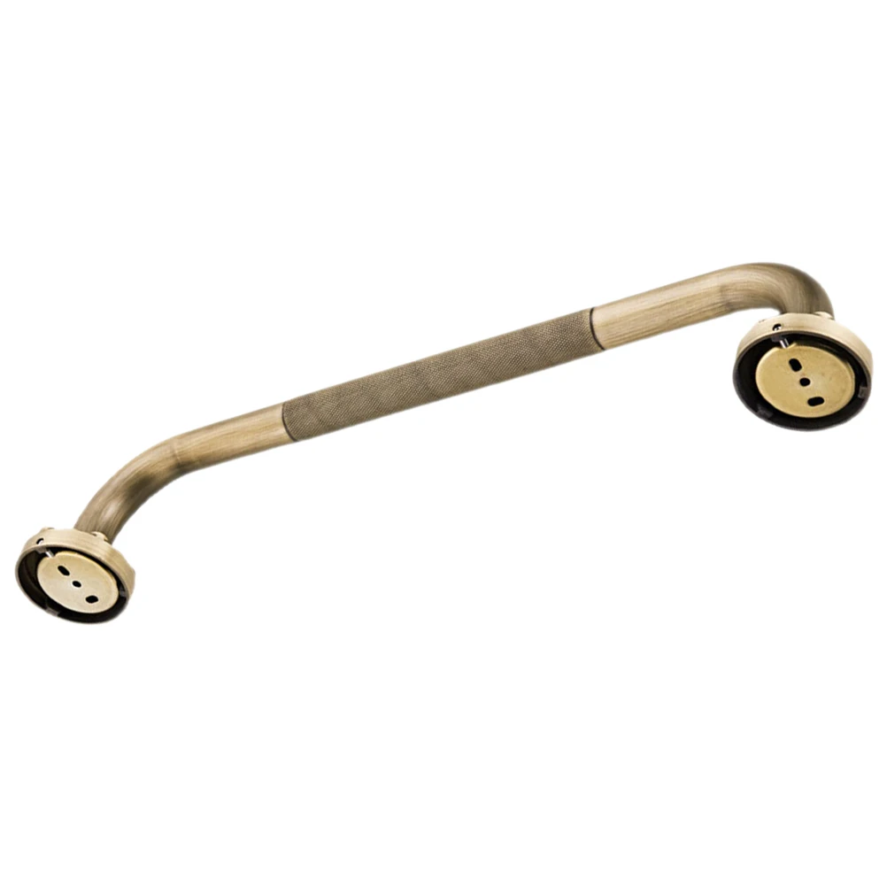 

Медный поручень для душа, легко устанавливаемый на стену, нескользящий, для пожилых людей, для ванной и туалета, для обеспечения устойчивости