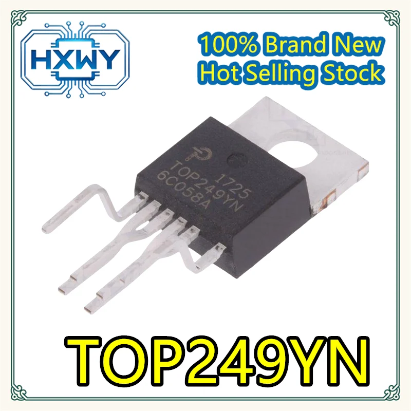 (5/20pcs) TOP249YN  TOP249  TO-220 IC chip  Brand-new electronics  Hot seller  Low stock  Fast shipping