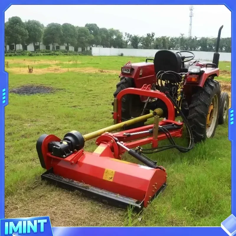 Small Farm Tractor 3 Point Implements Side Mulcher Arm Slasher Flail Mower for Sale