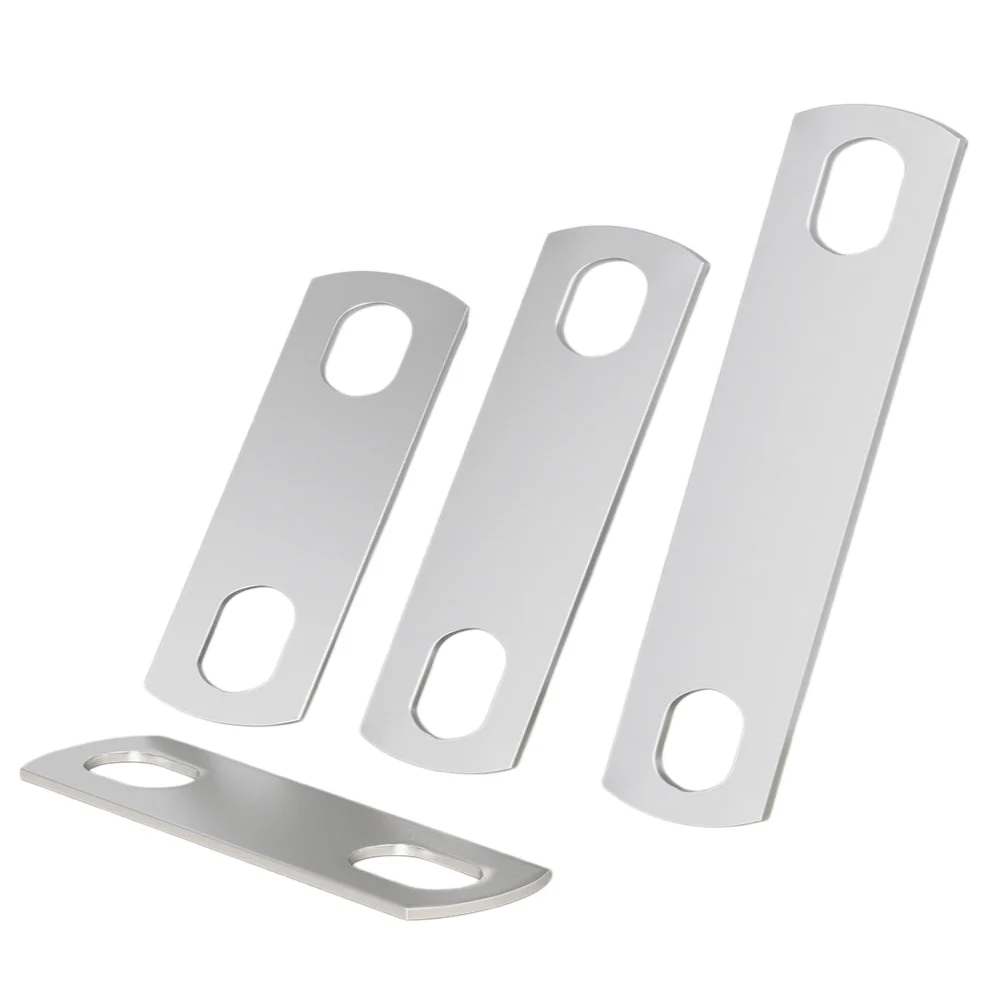 M6-M12 304 Stainless Steel U Shaped Pipe Clamp With Square Baffle Gasket Connection Piece 14-325mm Length