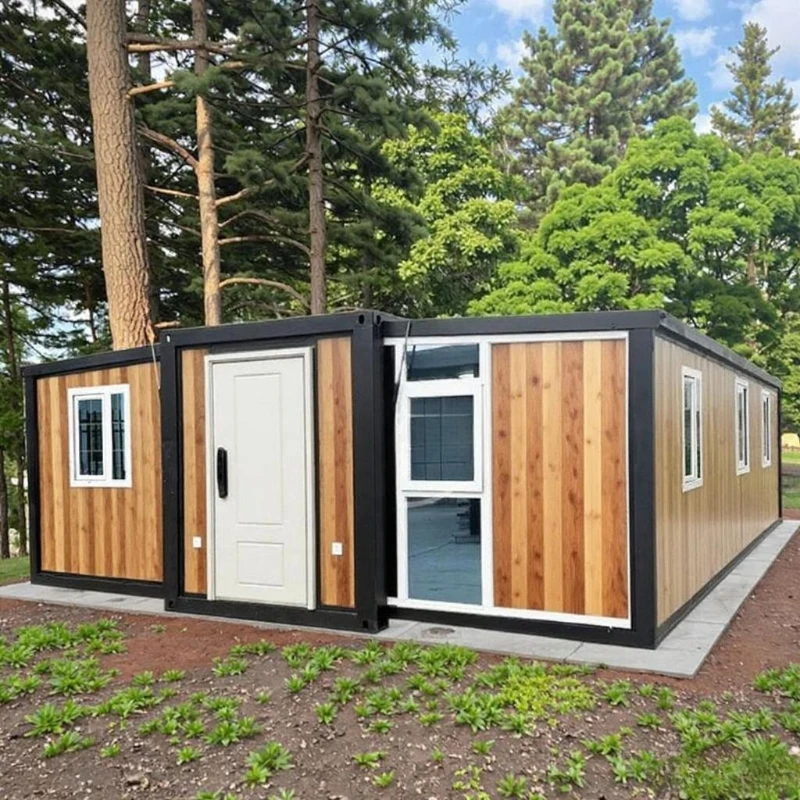 رائجة البيع وحدات منزل صغير قابل للتركيب الصلب الجاهزة حاوية قابلة للتوسيع منزل المطبخ الحمام شقة ميزات غرف الحديقة #1