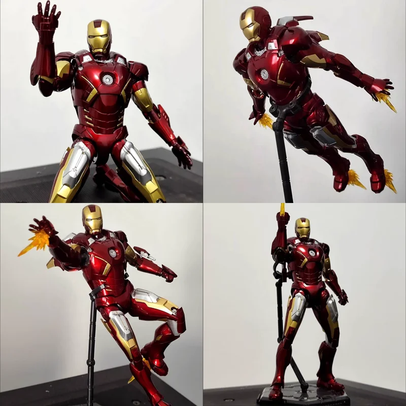 

Новый 1:7 подлинный FondJoy Iron Man MK42 MK43MK5 MK6 MK7 DIY игрушки фигурку Тони Старк легенда коллекция аниме модель детские подарки