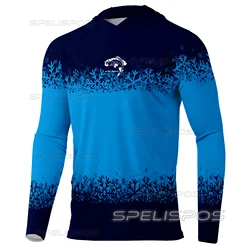 Fish Maillot Tops Wear Beach Gear Hoodies Fishing Shirts UPF 50+ Anti-UV Yacht Sea Angling Sports Uniform Jersey Running Hood
