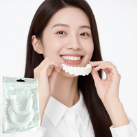 Hot Perfect Smile Teeth Fake Tooth Cover False Veneers White Whitenin Teeth Snap CoverTeeth Cosmetic Denture Care
