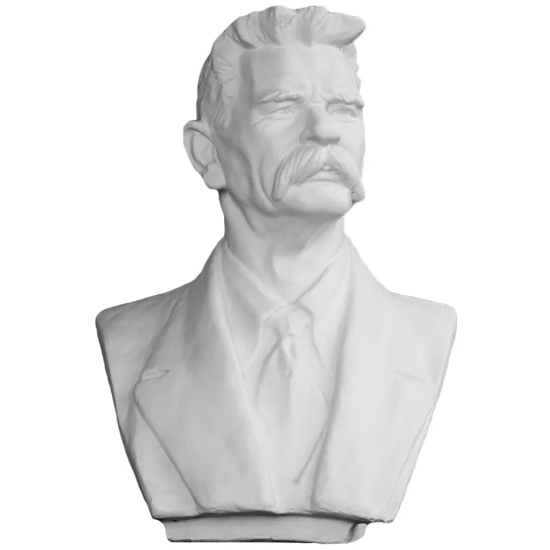 

Plaster statue, Gorky 55cm bust, plaster sculpture, statue, ornament