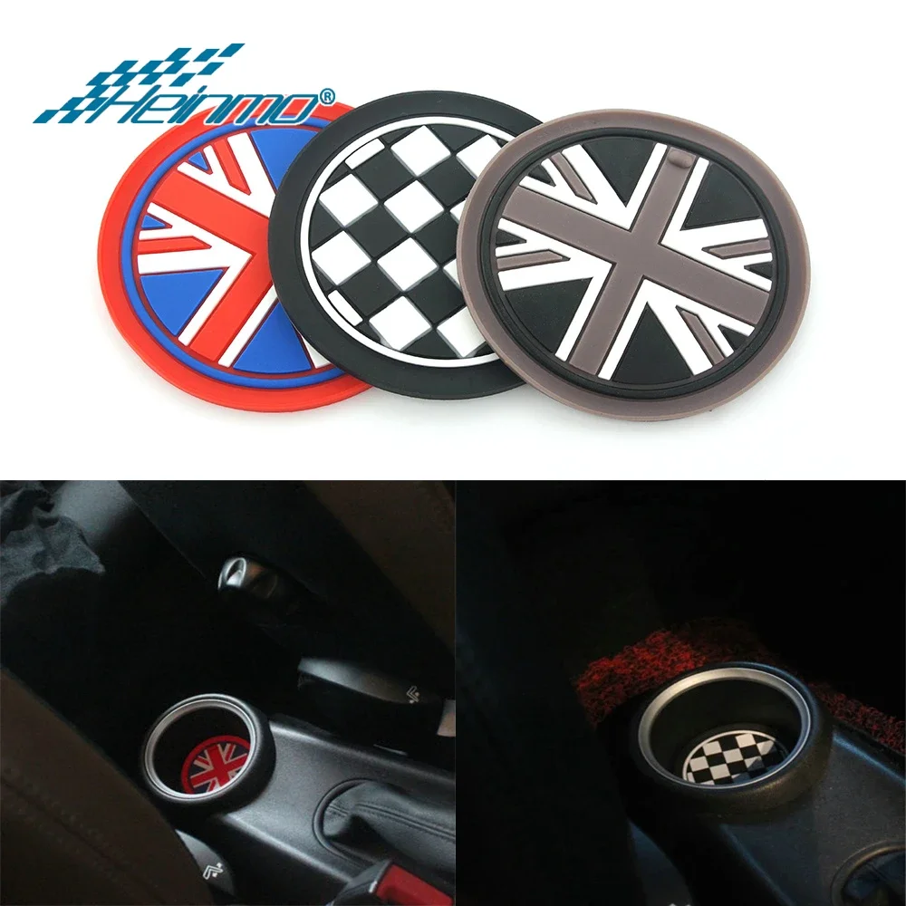 

1pcs Thicken Water Cup Bottle Mat Cup Holder Protective Rubber Pad For Mini Cooper One S JCW F54 F55 F56 R50 R52 R53 R55 R56 R61