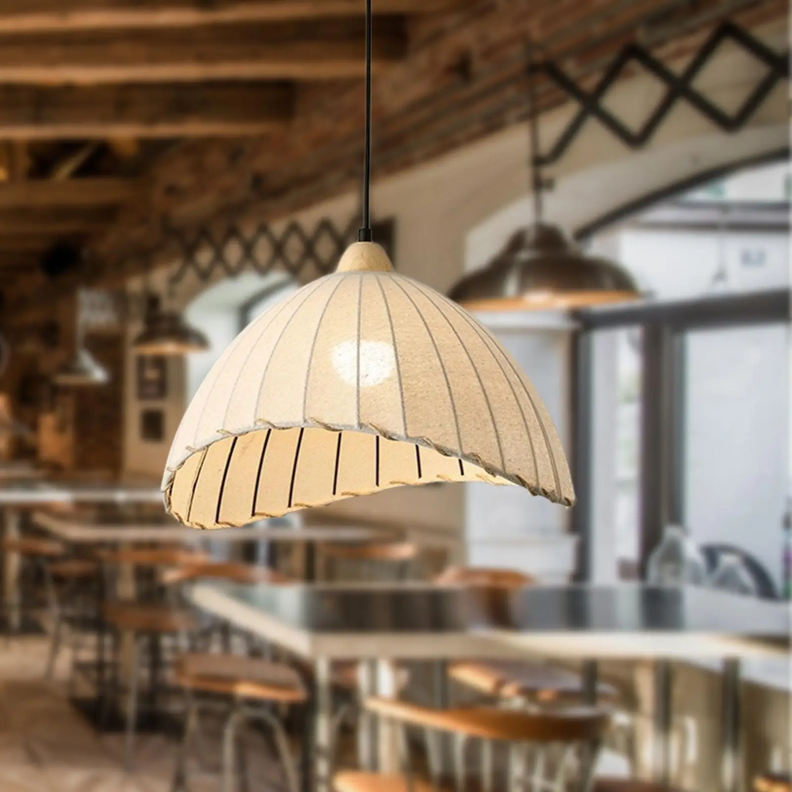 Lighting Shade Cover Geometric Pendant Lampshade Solid Minimal Design for E27 Lamp Universal Home Lighting