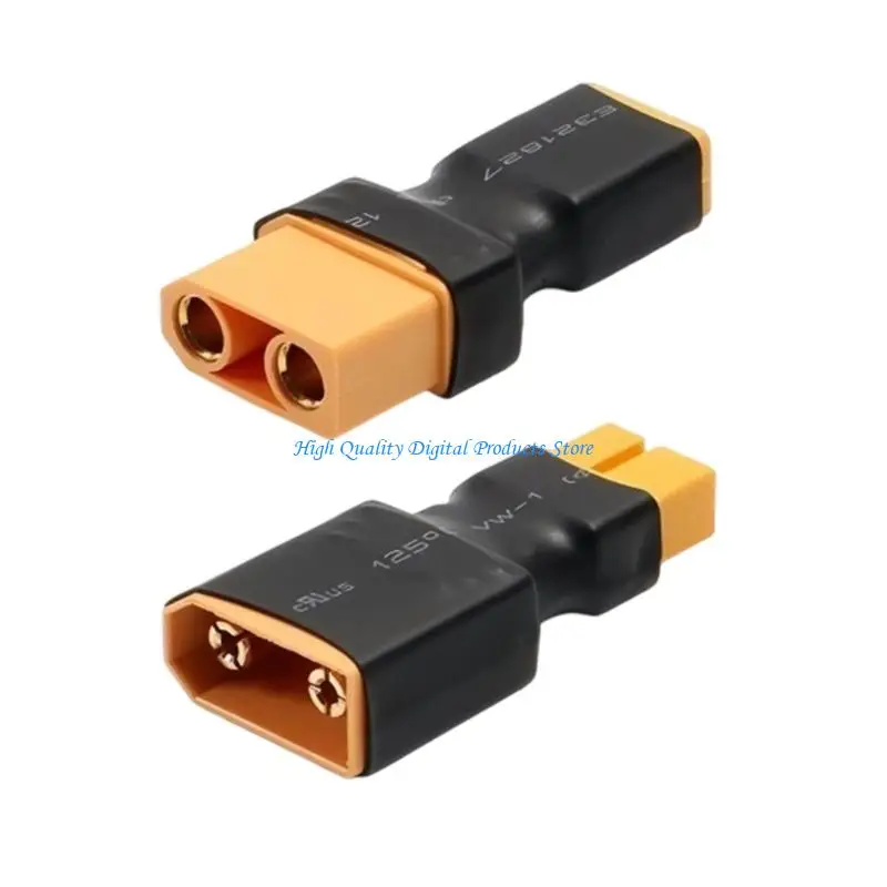 U2JE Model Service Table XT90 to XT60M XT60F Coupler , Single-Body Cable Joiner with Insulated Housing Shell