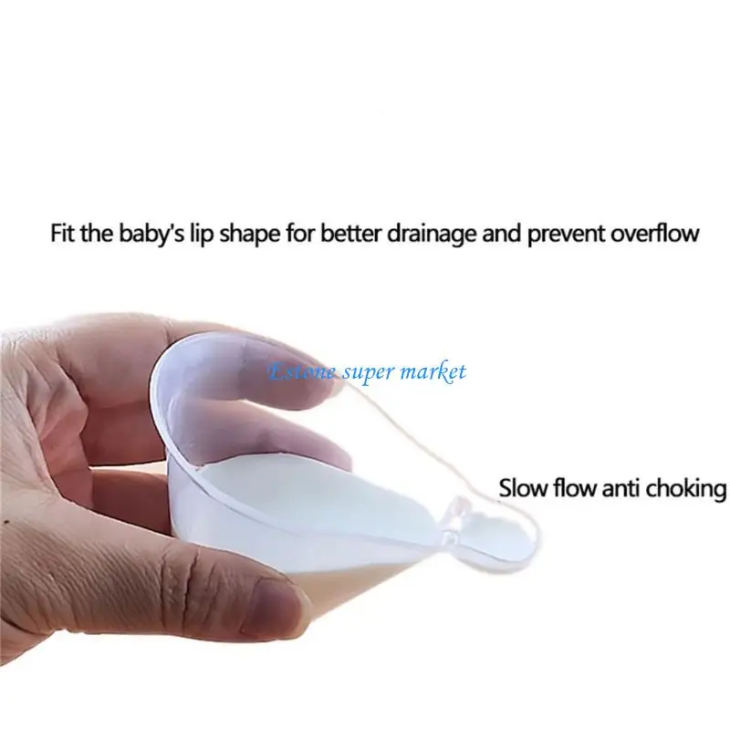 090B 2pcs Portable Feeding Cups Secure & Practical Baby Feeding Cups for Newborns