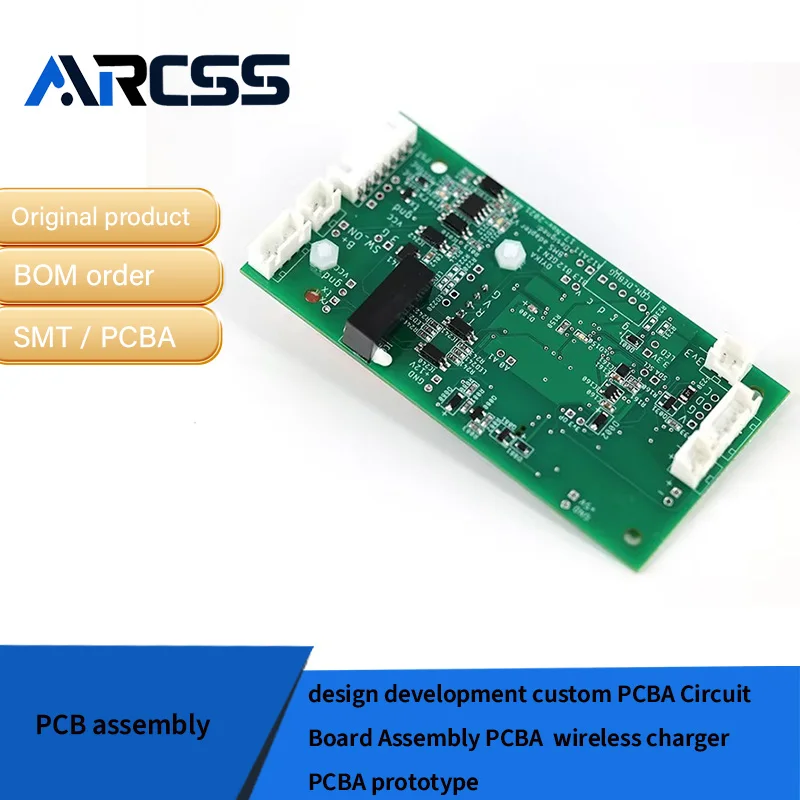 تصميم تطوير مخصص PCBA لوحة دوائر كهربائية الجمعية PCBA شاحن لاسلكي PCBA النموذج الأولي #3