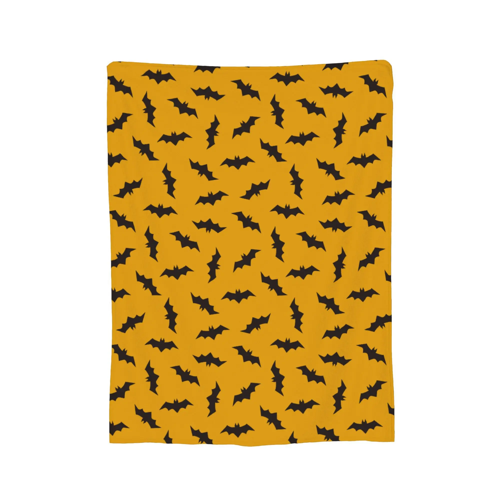 Halloween Bats Blanket Fleece All Season  Multi-function Lightweight Thin Throw Blankets for Sofa Car Rug Piece